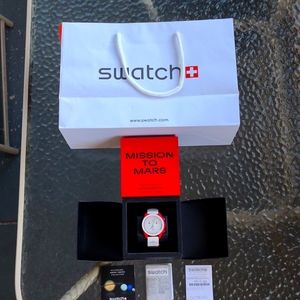 Swatch Watch Moon's watch (MISSION TO MARS)